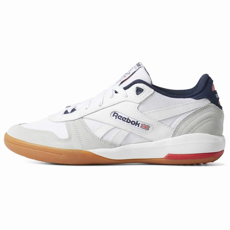 Tenisi Reebok Unphased Pro Barbati Albi/Gri/Bleumarin/Rosii Romania EY6141XR